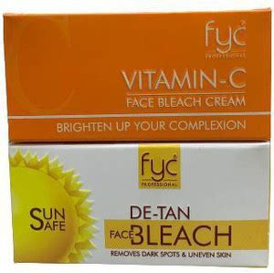 FYC PROFESSIONAL Vitamin-C , De-Tan BLEACH Cream Price in India - Buy ...
