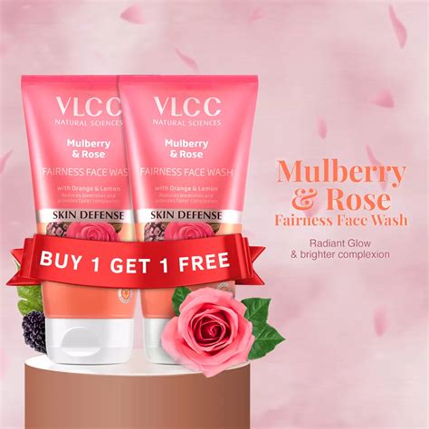Buy Best Dandruff Care and Control Shampoo & Mulberry Rose Face Wash - VLCC