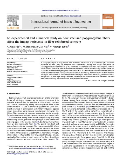 Impact-S+PP - Impact-S+PP - An experimental and numerical study on how ...