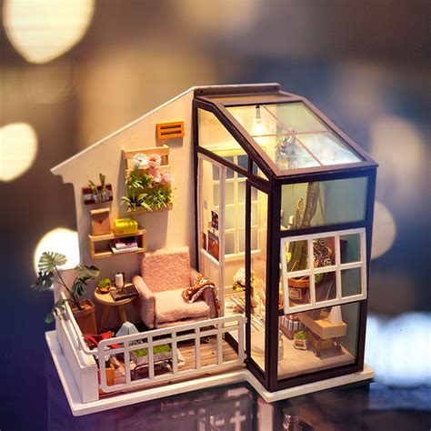 DIY 迷你小屋 Miniature House Balcony Daydreaming 材料包 RDGM05 | | 手作仔 ...
