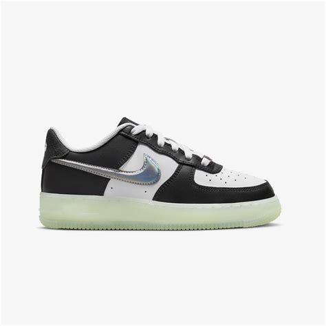 Nike | AIR FORCE 1 LV8 (GS) { WHITE/BLACK-VAPOR GREEN – Superkicks