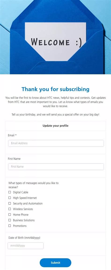 Image result for Email Sign Up Form