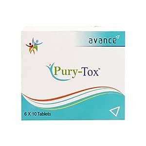 Buy Pury-Tox Ayurvedic Natural Blood Purifier Tablets, 60 tablets ...