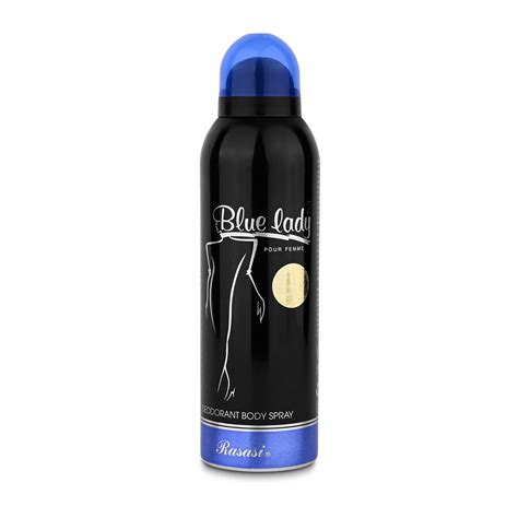 Buy RASASI Blue Lady Deodorant For Women - 200ml | Deodorant Body Spray ...