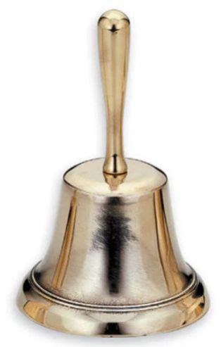 Polished Brass Hand Bell Manufacturer, Exporter from Delhi