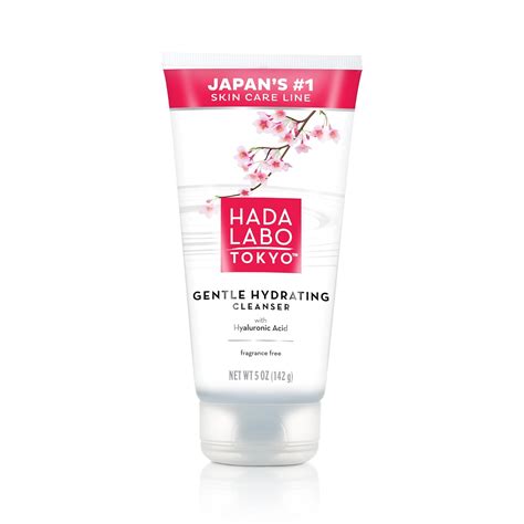 Hada Labo Tokyo Gentle Hydrating Cleanser 5 Oz - with Hyaluronic Acid ...
