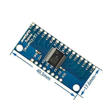 Techtonics CD74HC4067 16-Channel Analog/Digital Multiplexer Breakout ...