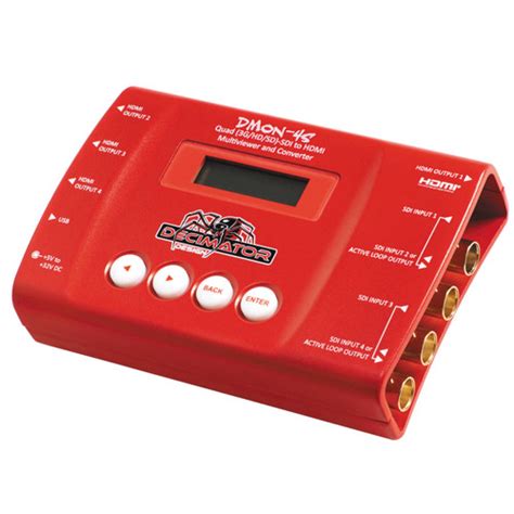 Jual Decimator DMON 4S - Quad SDI Multiviewer + 4x SDI to HDMI ...