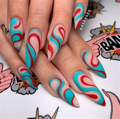 Asabree | Móng tay, Ý tưởng móng, Thiết kế móng