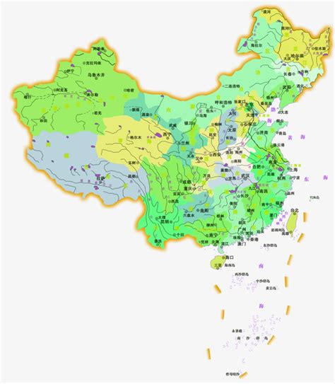 中国地图元素素材下载-正版素材401613792-摄图网