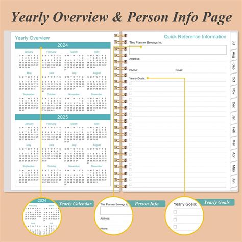 Heveboik 2024 Daily & Monthly Planner, One Page Per Day, India | Ubuy