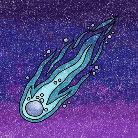 Draw a Comet - HelloArtsy