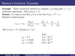 Some examples of iteration method with its solution - Brainly.in