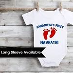 My First Navratri Romper - Baby Navratri Onesie, Outfits