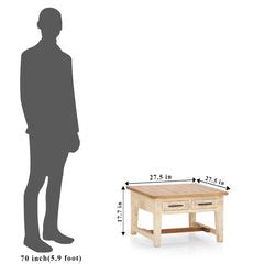 Coffee Table Wooden - TUCSON | Furniture at Evolvekart – Evolvekart®