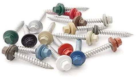EAGLE 1 (500 Count) Metal Roofing Screws Painted Hex India | Ubuy