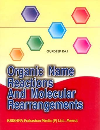 Organic Name Reactions & Molecular Rearrangements : Amazon.in: Books