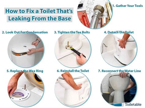 How To Fix A Leaking Toilet Base
