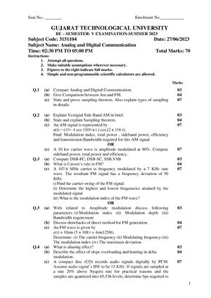 POM S23 - Pom - 1 Seat No.: ________ Enrolment No.___________ GUJARAT ...