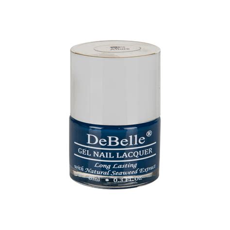 DeBelle Gel Nail Polish - Bleu Allure | Dark Navy Blue Nail Polish ...