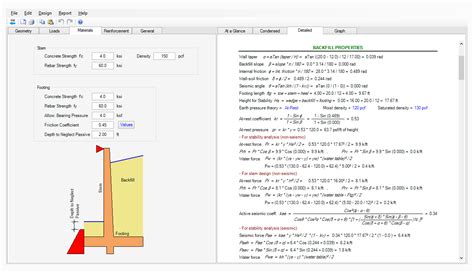 Image result for Counterfort Retaining Wall Design Example Excel