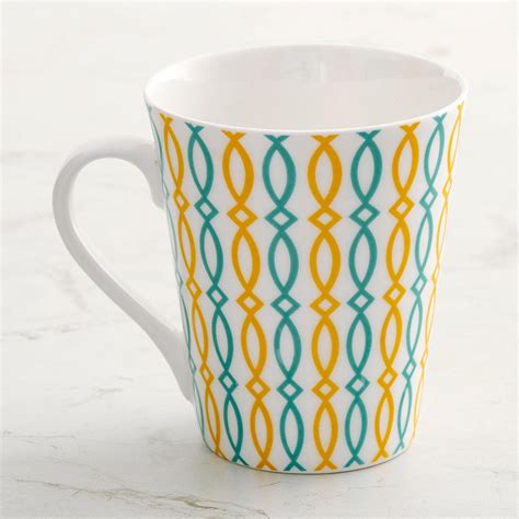 Buy Corsica Set of 3 Bone China Mugs - 340ml from Corsica by Home ...