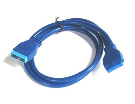 Micro SATA Cables USB 3.0 Motherboard 20 Pin Male to 20 Pin Female ...