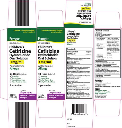 Product Images Cetirizine Hydrochloride Photos - Packaging, Labels ...