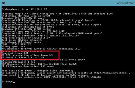 Operating System Detection Using Nmap 的图像结果