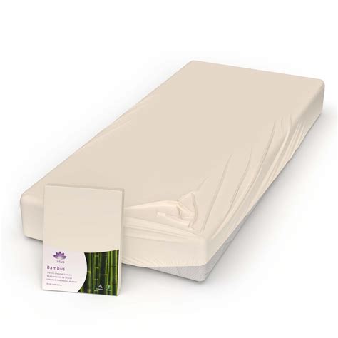 Bamboo jersey fitted sheet