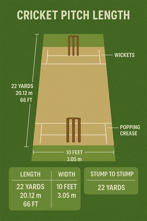 Cricket Pitch Length: Complete Guide for Beginners & Enthusiasts ...