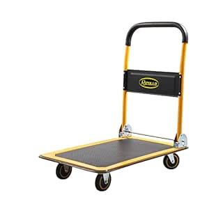 APOLLOLIFT Push Cart Dolly, Foldable Platform Truck 330 lbs Capacity ...