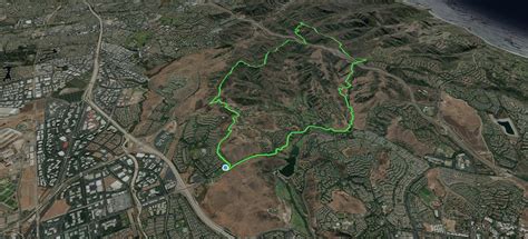 Shady Canyon Loop via Quail Hill Community Park, California - 783 ...