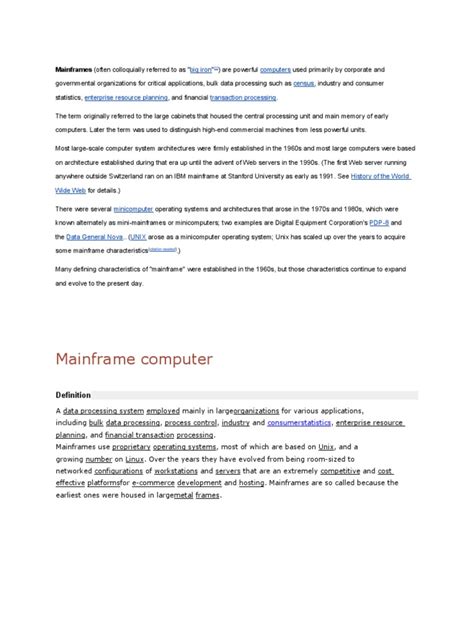 Mainframe Computer Books 的图像结果