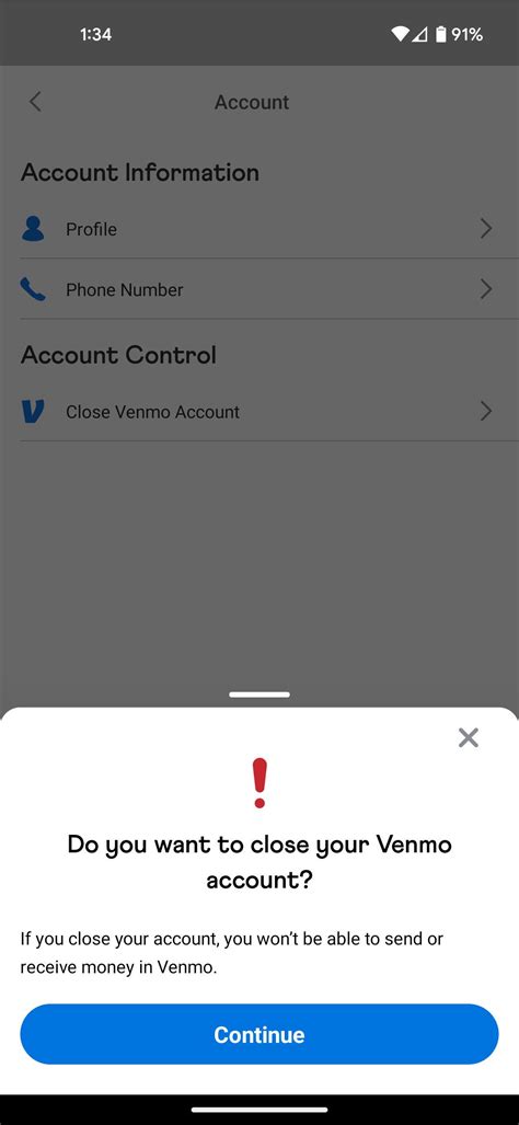 How to delete your Venmo account