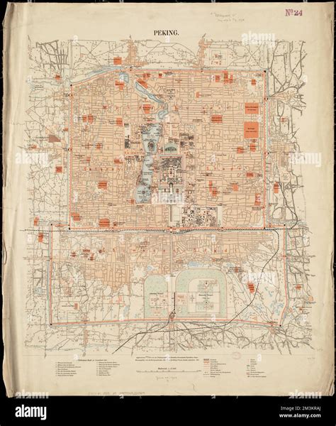 Peking , Beijing China, Maps Norman B. Leventhal Map Center Collection ...