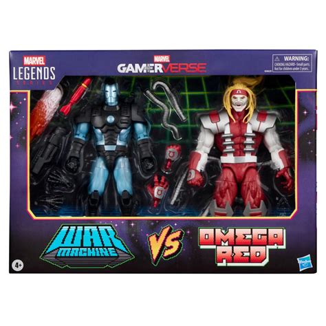 Marvel Legends Series Gamerverse War Machine vs Omega Red Action Figur