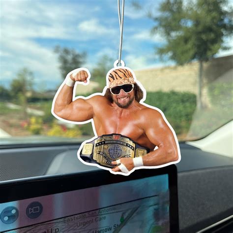 Buy Macho Man Randy Savage Car Air Freshener / Perfect for Sports ...