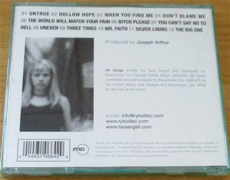 TARA ANGELL Come Down CD - Subterania