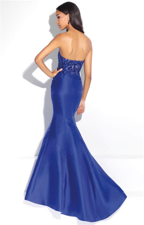 Madison James 17287 - Sweetheart Strapless Mermaid Long Dress Prom Dress