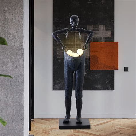 Docos Floor Lamp Exploring the Human Figure Sculpture Series