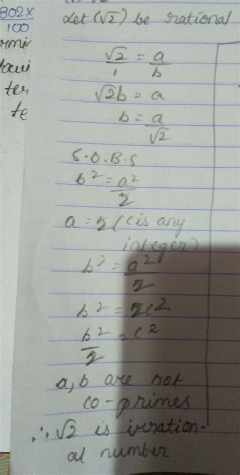 prove that.√2 is an irrational number.hence show that 3/√2 is an ...