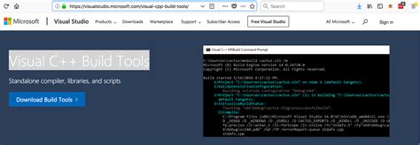 Image result for Visual Studio Code Build Tools Download