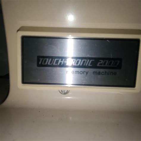 Singer Touch Tronic 2000 Machine 的图像结果