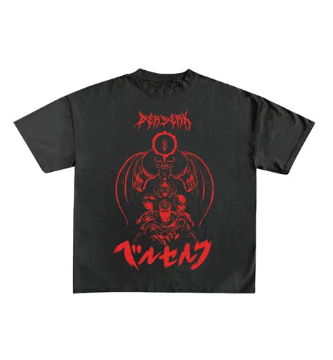 Berserk Designed Oversized Tee – Hauntrex