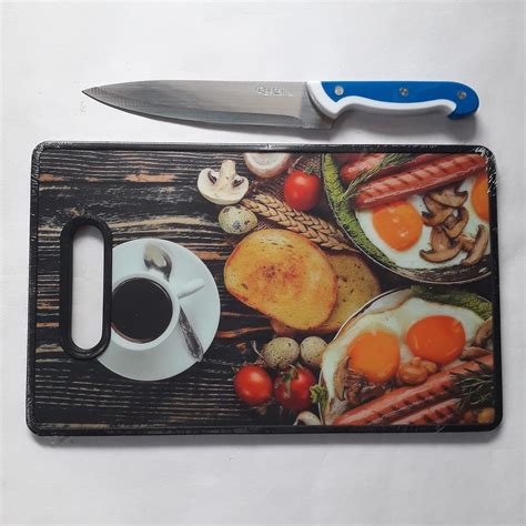 Buy Vegitable Cutting Board and Vegitable Cutting 8inches Knife Free ...
