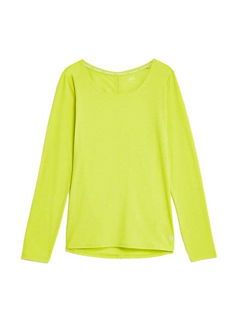 Buy Scoop Neck Ruched Back Yoga Top at Marks & Spencer