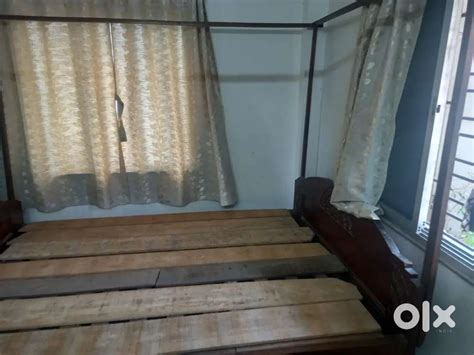 Antique Segun wood Bed - Beds & Wardrobes - 1815690801