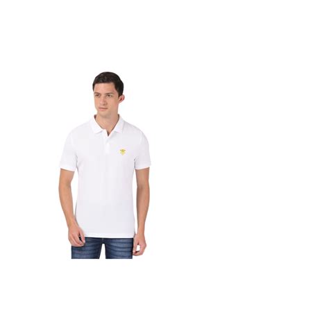 T SHIRT NDA collared (White)