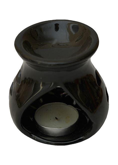 Get Small Ceramic Black Aroma Diffuser at ₹ 299 | LBB Shop